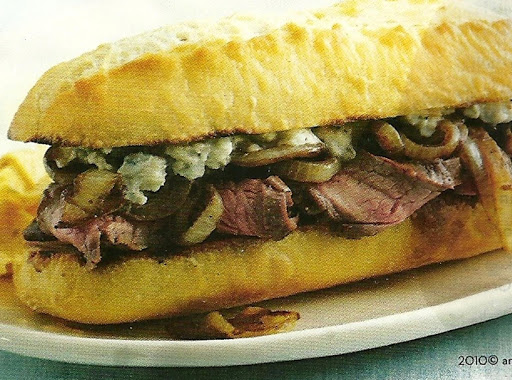 Blue Cheese Steak Sandwiches