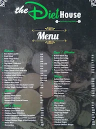 The Diet House menu 1