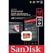 Thẻ Nhớ Microsdxc Sandisk Extreme V30 U3 4K A2 64Gb R160Mb/S W60Mb/S (Gold) - Nhất Tín Computer