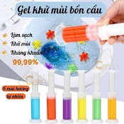 Gel Thơm Khử Trùng Bồn Cầu Gel Khử Mùi Bồn Cầu Dạng Thạch Hình Bông Hoa Với 6 Mùi Thơm Cho Nhà Vệ Sinh