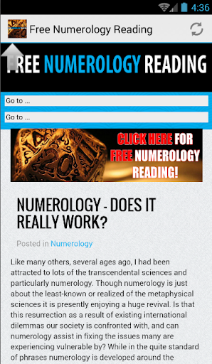 Free Numerology Reading