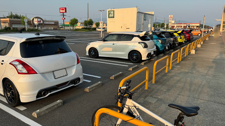 スイフトスポーツのオフ・オフ会・早朝・早朝オフに関するカスタム事例の投稿画像4枚目