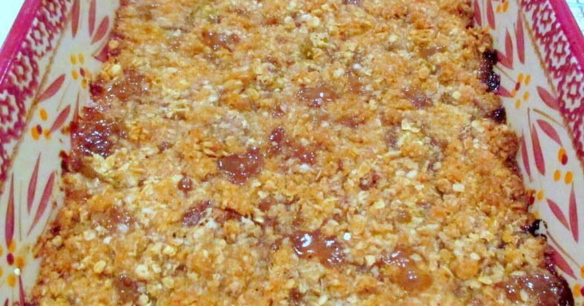 ~ Rhubarb Crunch ~ 6 | Just A Pinch Recipes