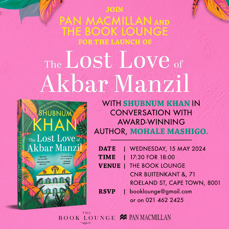 Shubnum Khan is launching her latest novel at the Book Lounge on Wednesday.