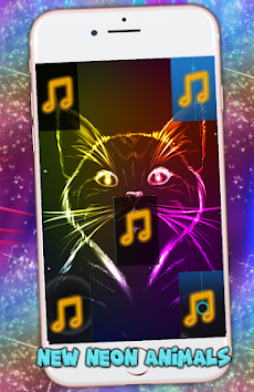 Neon Piano Animals Tiles Music Glow Songs 2019のおすすめ画像2