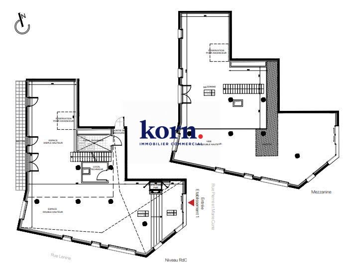 Location  locaux professionnels  200 m² à Bagnolet (93170), 5 000 €