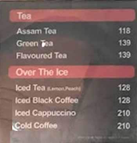 Cafeccino menu 3