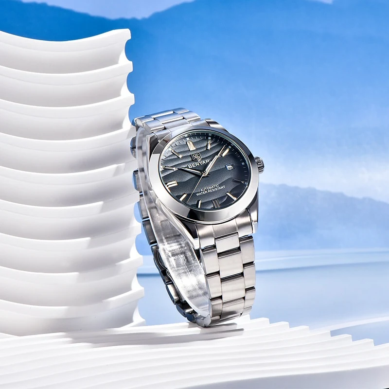 Title 7, Nouvelle Montre Mécanique Homme Lumineuse avec ...