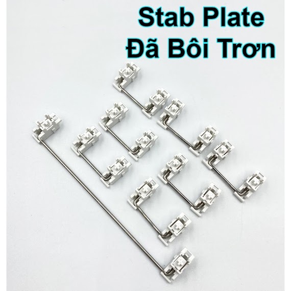 Bộ Stab Thanh Cân Bằng Bàn Phím Cơ Đã Bôi Trơn Loại Stabilizer Plate Mount