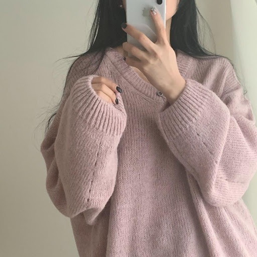 Title 5, Womens V-neck Solid Color Pullover Long Sleeve...