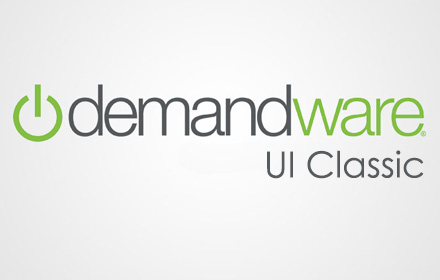 Demandware Buisiness Manager UI Classic Preview image 0