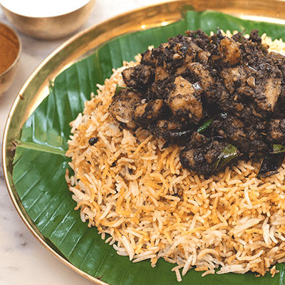 Pepper Chicken Boneless Biryani (650 Gms)