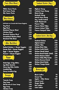 Fitness Key menu 2