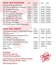 Chopstick Chinese Cuisine menu 6