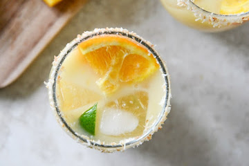 Coconut Creamsicle Margaritas