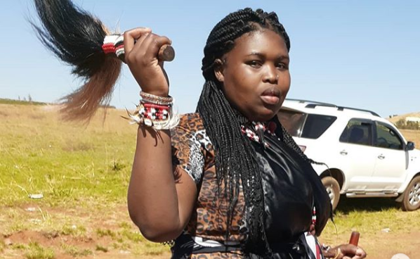 Izangoma Zodumo's Gogo Maweni issued a statement warning customers about her former employee.