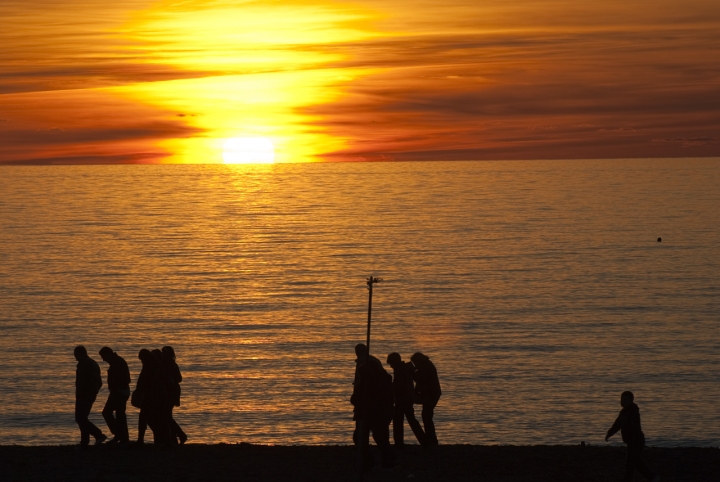 Ombre al tramonto di Serfano