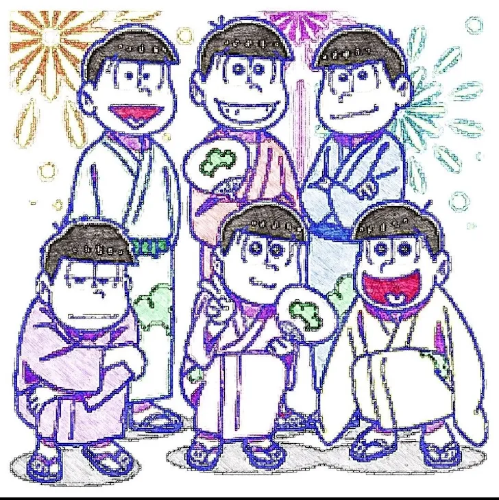 「おそ松さんの妹！」のメインビジュアル