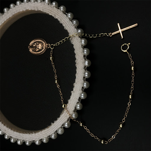Title 7, Simple Virgin Mary Clip Beads Adjustable Cross ...