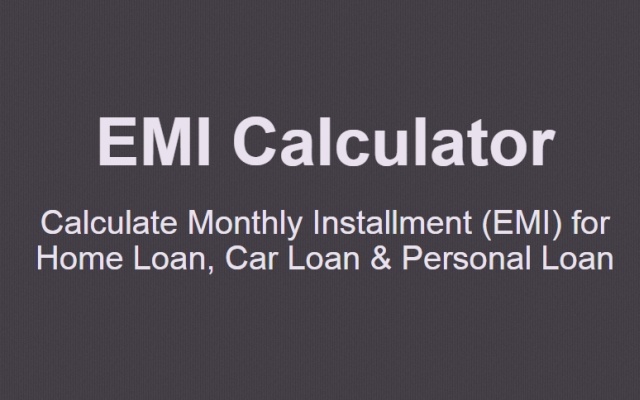 EMI Calculator