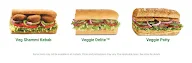 Subway menu 3