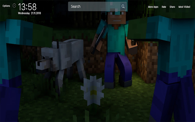 Minecraft Wallpapers New Tab