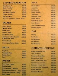 Govinda's menu 8