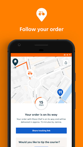 Screenshot Pyszne.pl – order food online