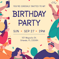 Birthday Invitation Maker - Invitation Card Maker