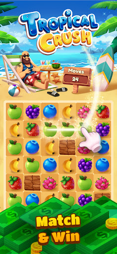 Screenshot Tropical Crush: Real Cash Game