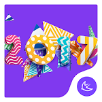 Cover Image of Tải xuống NEW YEAR-APUS Launcher theme 2 APK