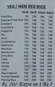 King's Chinese menu 6