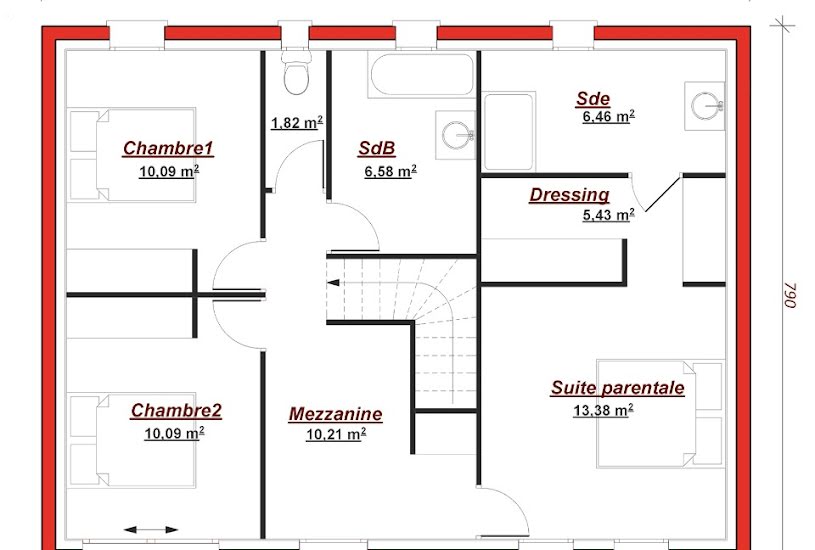  Vente Terrain + Maison - Terrain : 231m² - Maison : 130m² à Bessancourt (95550) 