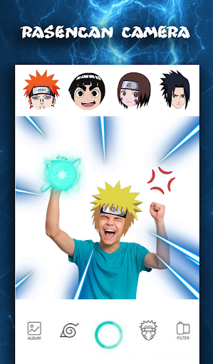 Rasengan Camera Photo Maker - Ninja Camera Editor