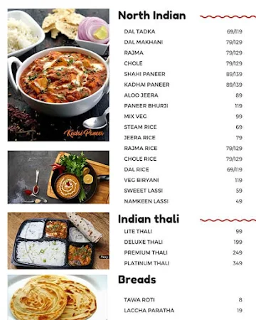 Food Box menu 