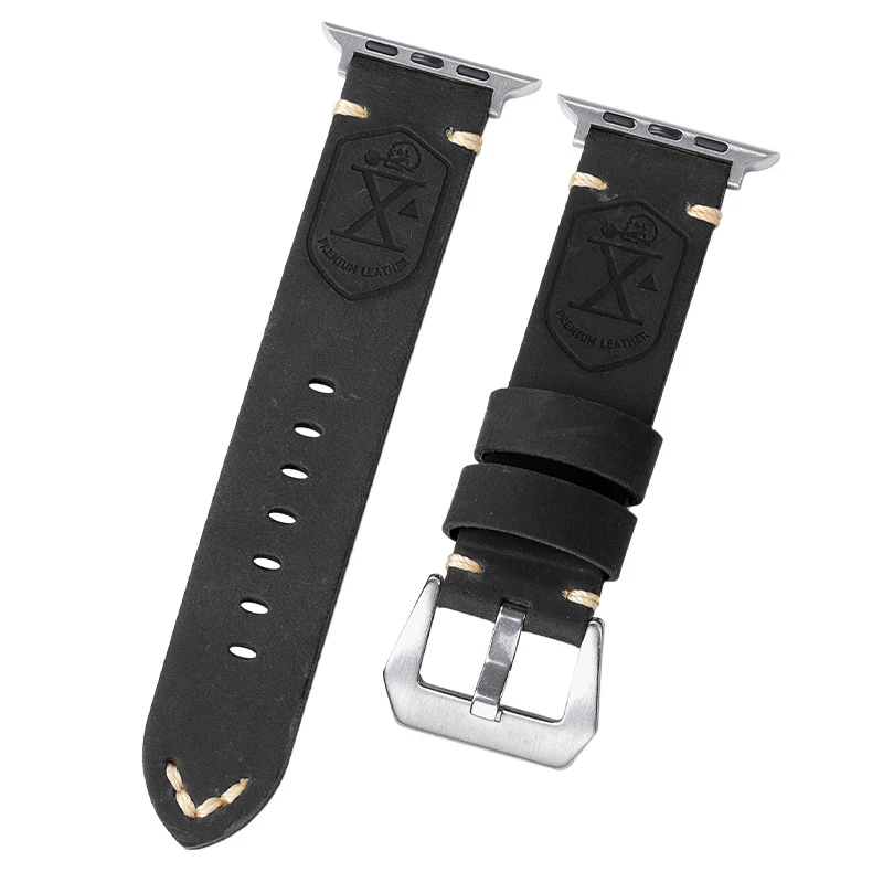 Bracelet de montre en cuir pour homme Série — Élégance et confort au quotidien. Un accessoire intemporel pour sublimer votre style et rehausser votre poignet.