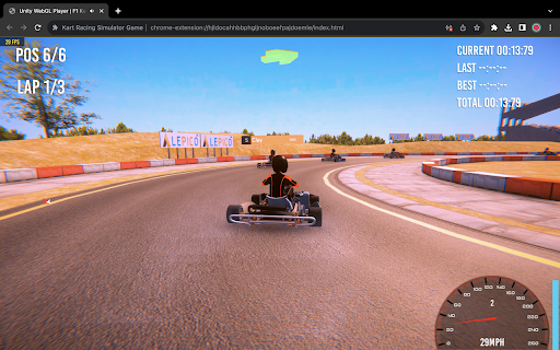 Kart Racing Simulator Game