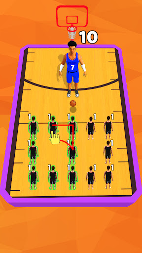 Screenshot Basketball Star Merge Hoops