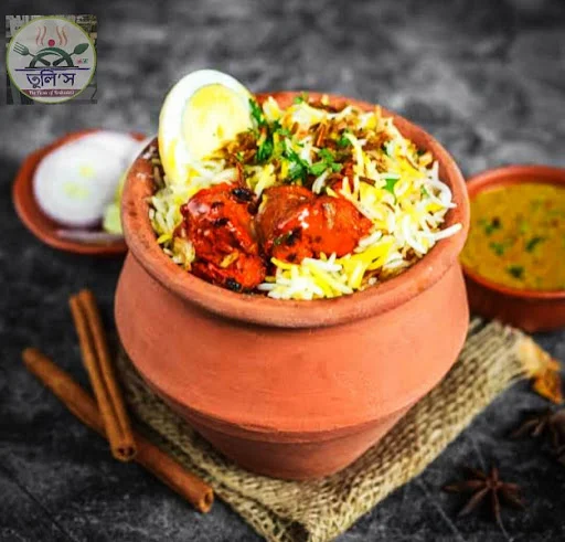 Handi Chicken Kolkata Biryani