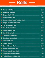 Rollz  Karvaan menu 1