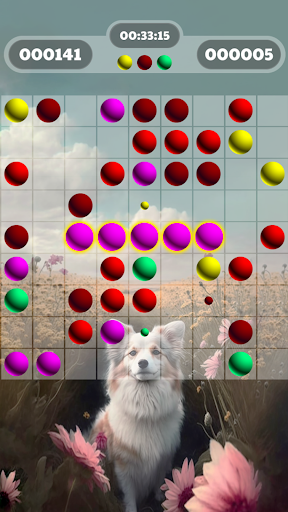 Screenshot Color Balls Puzzle - Lines 98