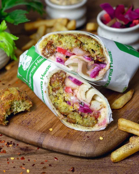 Falafel Pita Wrap