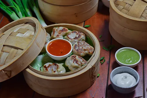 Pan Fried Chicken Momos