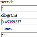 kilogram pound converter Chrome extension download