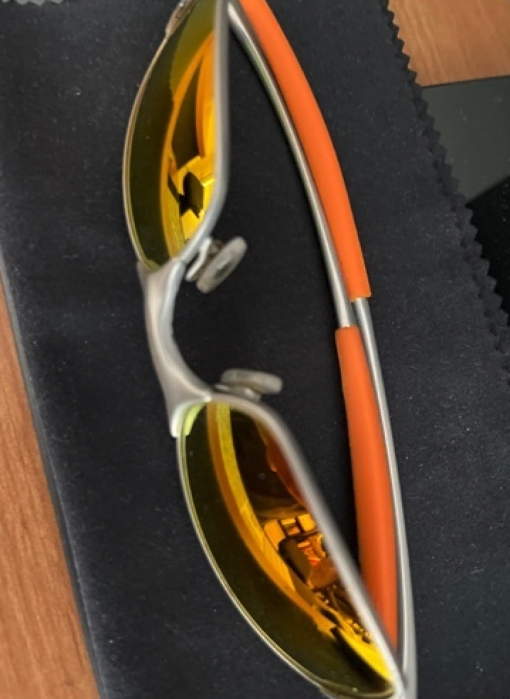 eyeglasses color orange