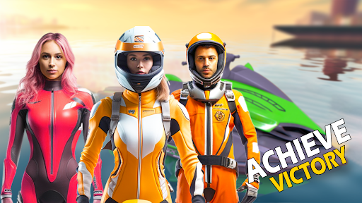 Screenshot Jetski Speed Boat Racing Stunt