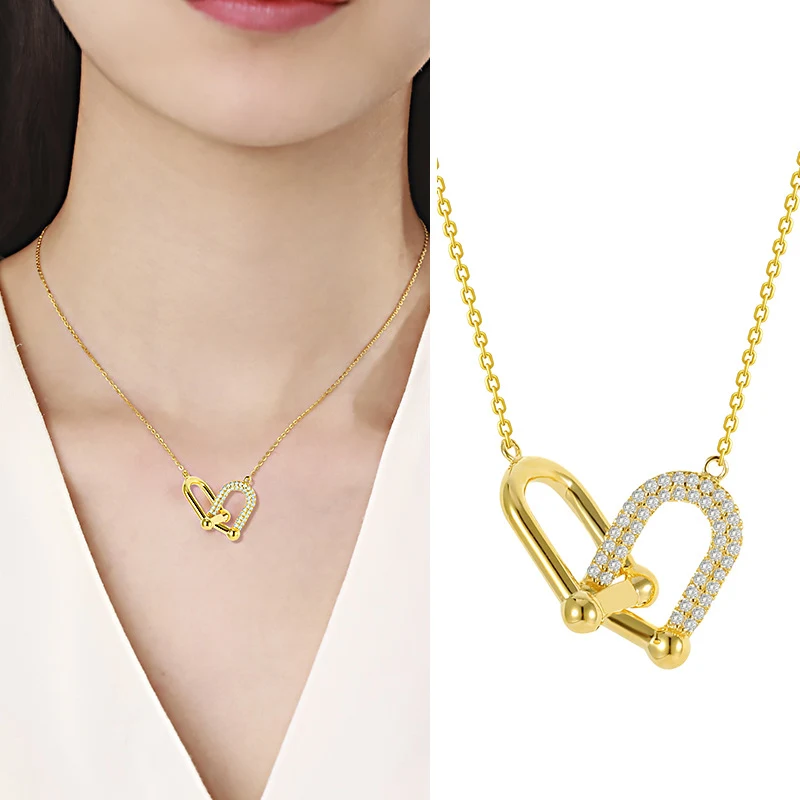Title 3, Sterling zilveren ketting met vachette sluiting...