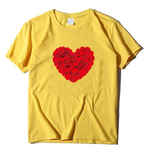Title 7, Valentines Day Romantic Couple Love Rose Short...