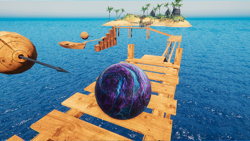 Screenshot Rolling Ball - Sky Escape 3D