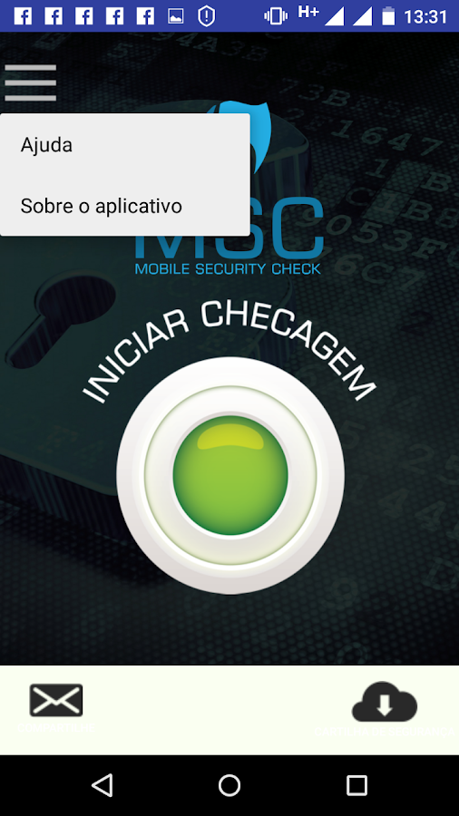   MSC- Mobile Security Check: captura de tela 